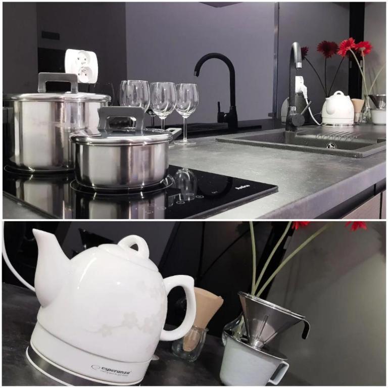 The M O D E R N C I T Y Spot Apartment Katowice Bagian luar foto