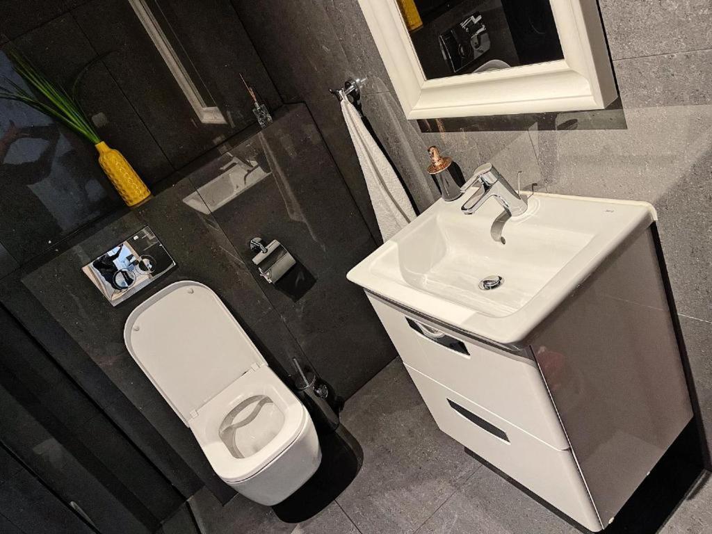 The M O D E R N C I T Y Spot Apartment Katowice Bagian luar foto